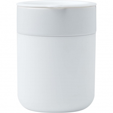 Logotrade corporate gift image of: Java 330 ml ceramic tumbler with silicone wrap and plastic lid